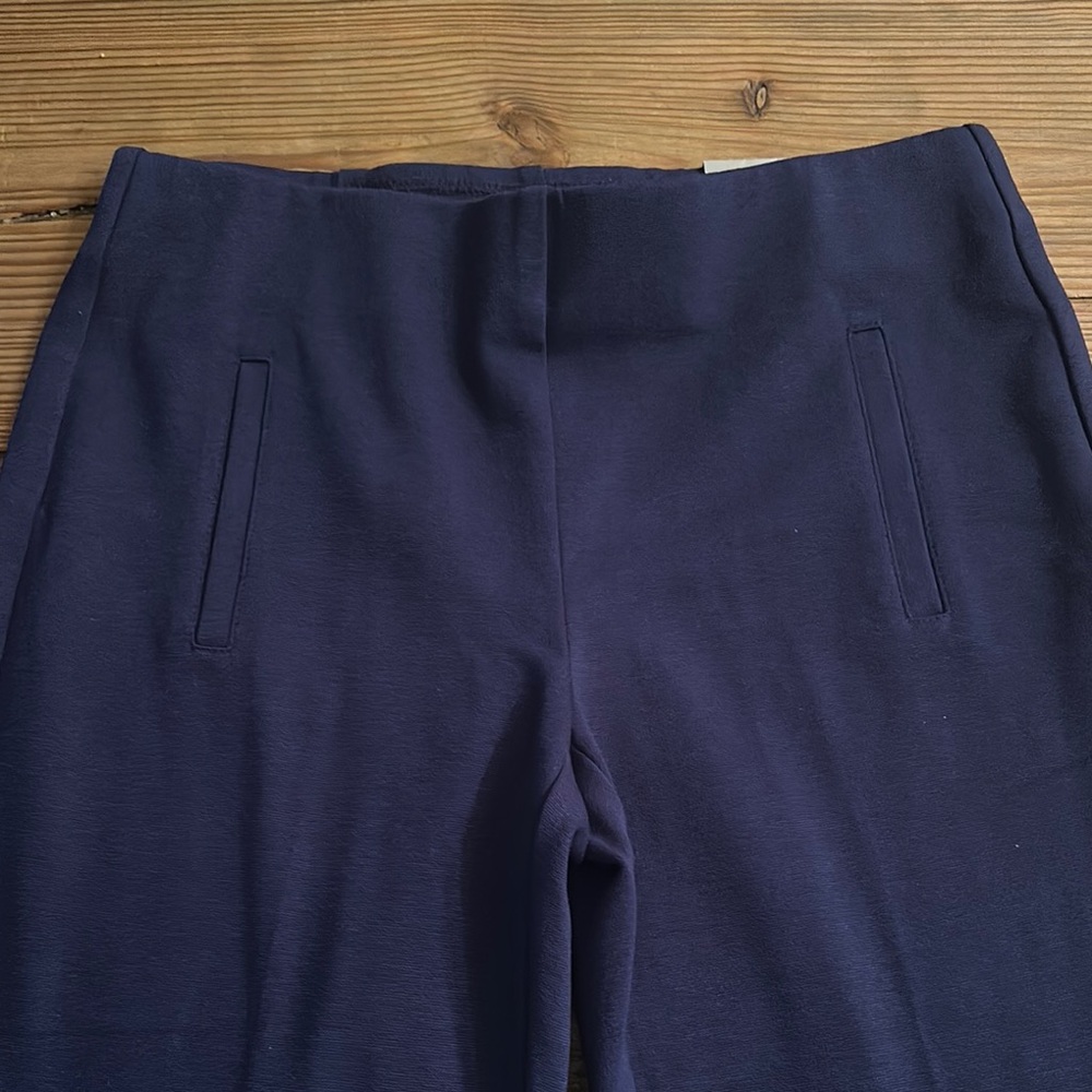 Chico's Navy Straight Leg Pants
